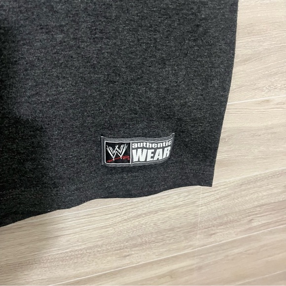 CM Punk Wrestling WWE Authentic Medium In Punk We Trust Gray Graphic Tee T Shirt - Picture 5 of 5